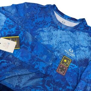 NWT Realtree Fishing Mens XL Long Sleeve UPF 30 Flex Fabric Performance Shirt